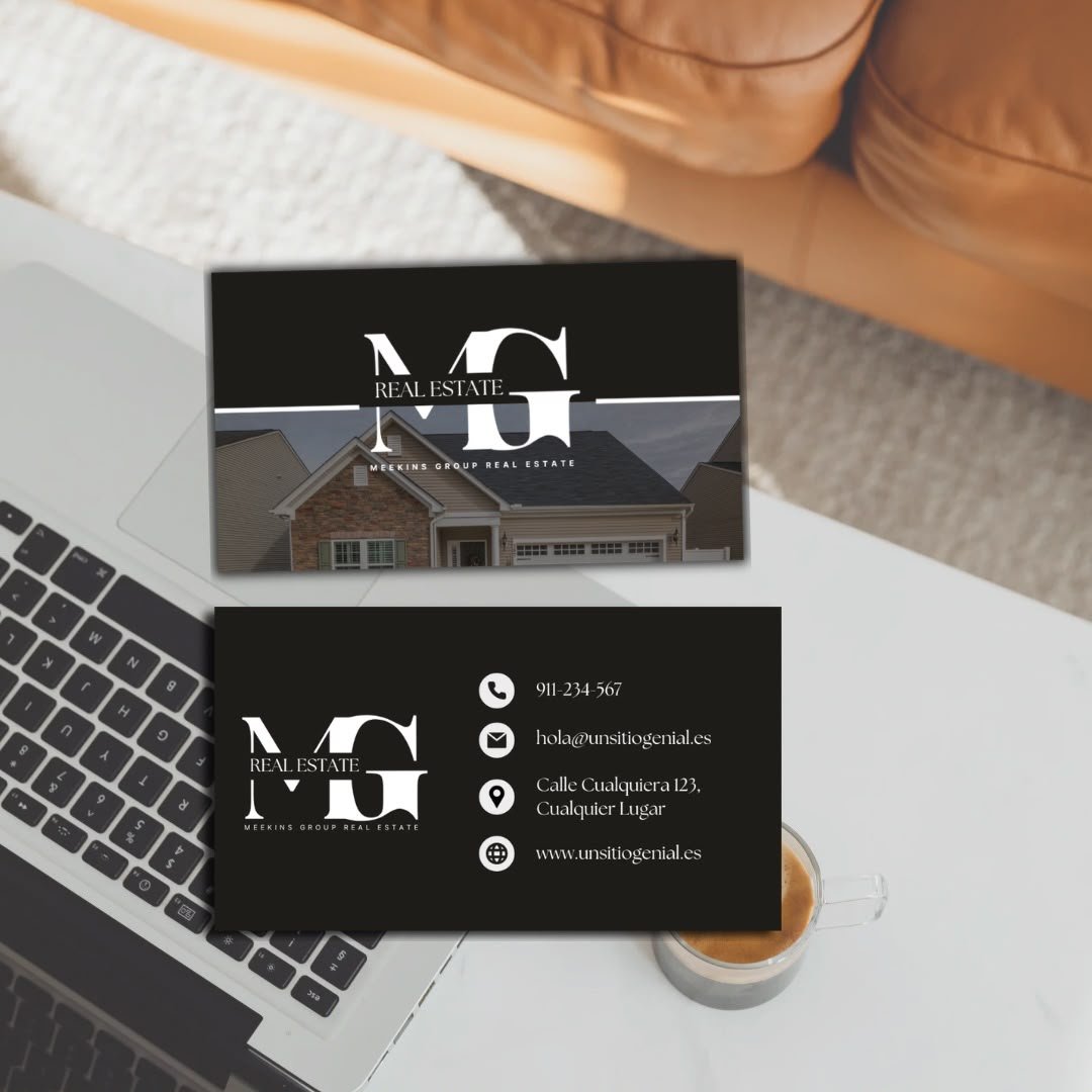 Meekins Group Real Estate — Diseño de tarjeta de presentación